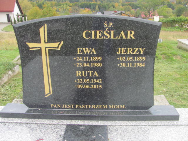 Jerzy Cieślar 1899 Wisła - Grobonet - Wyszukiwarka osób pochowanych