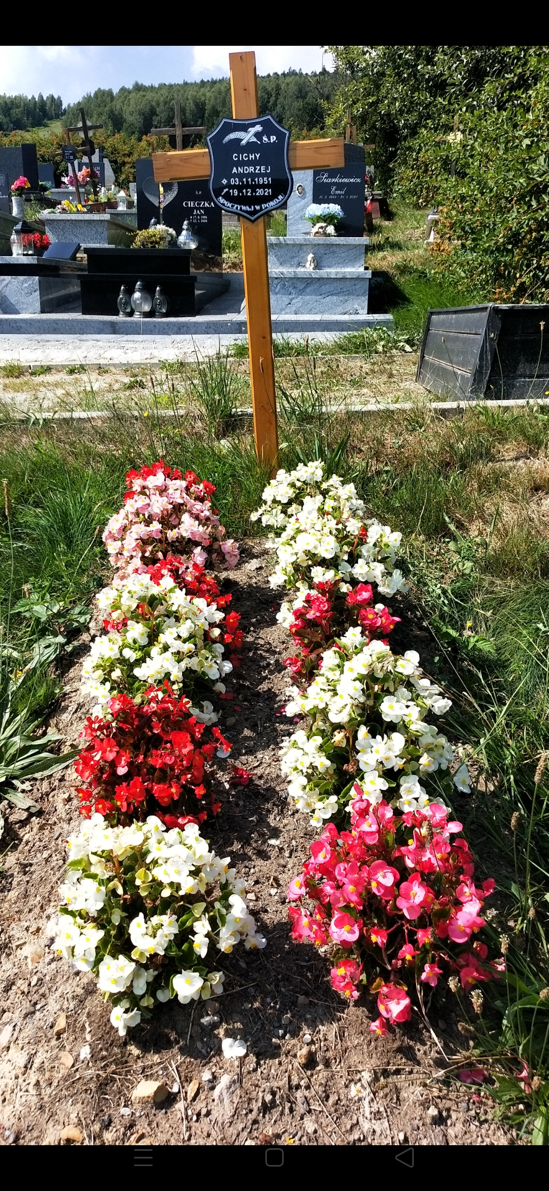 Grób Andrzej Cichy