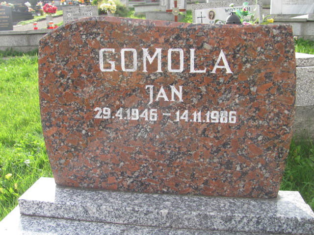 Jan Gomola 1946 Wisła - Grobonet - Wyszukiwarka osób pochowanych