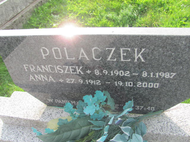 Anna Polaczek 1912 Wisła - Grobonet - Wyszukiwarka osób pochowanych