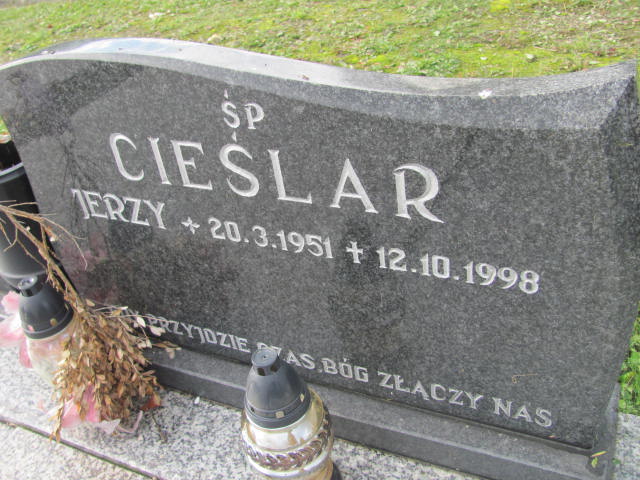 Jerzy Cieślar 1951 Wisła - Grobonet - Wyszukiwarka osób pochowanych