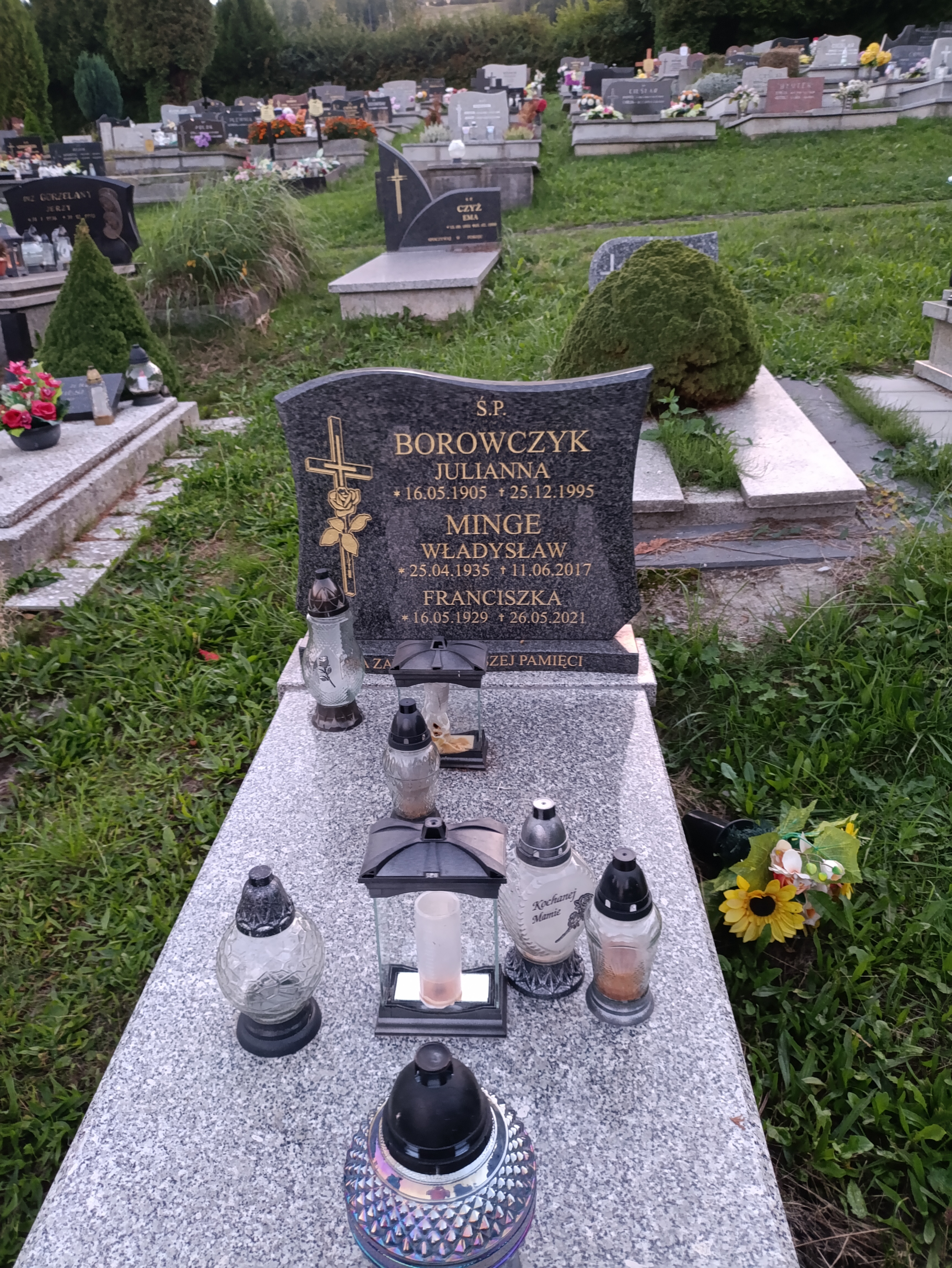 Julianna Borowczyk 1905 Wisła - Grobonet - Wyszukiwarka osób pochowanych