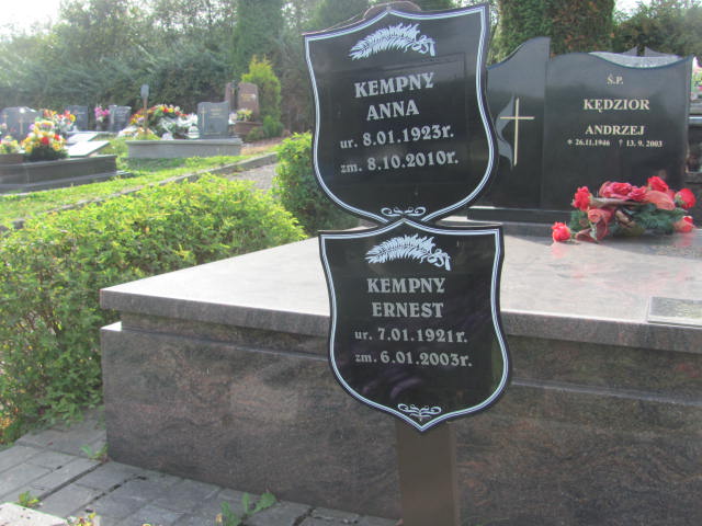 Anna Kempny 1923 Wisła - Grobonet - Wyszukiwarka osób pochowanych