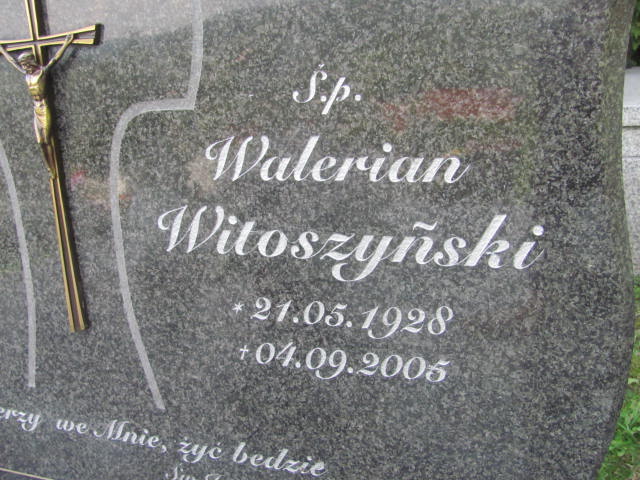 Walerian Witoszyński 1928 Wisła - Grobonet - Wyszukiwarka osób pochowanych