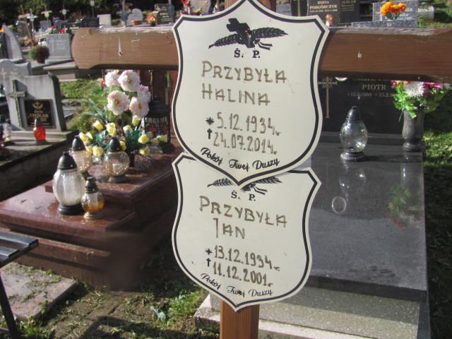Halina Przybyła 1934 Wisła - Grobonet - Wyszukiwarka osób pochowanych