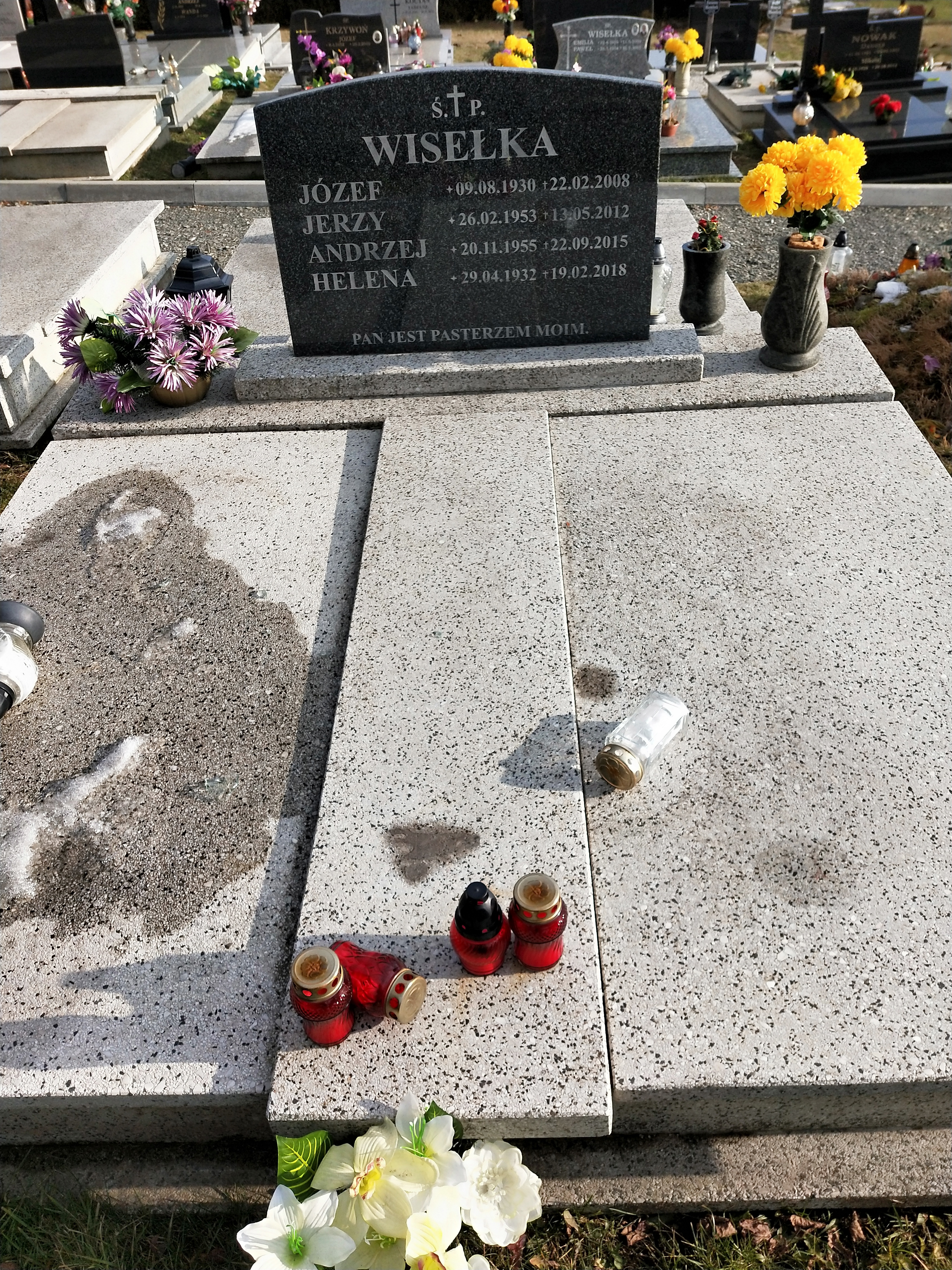 Grób Helena Wisełka