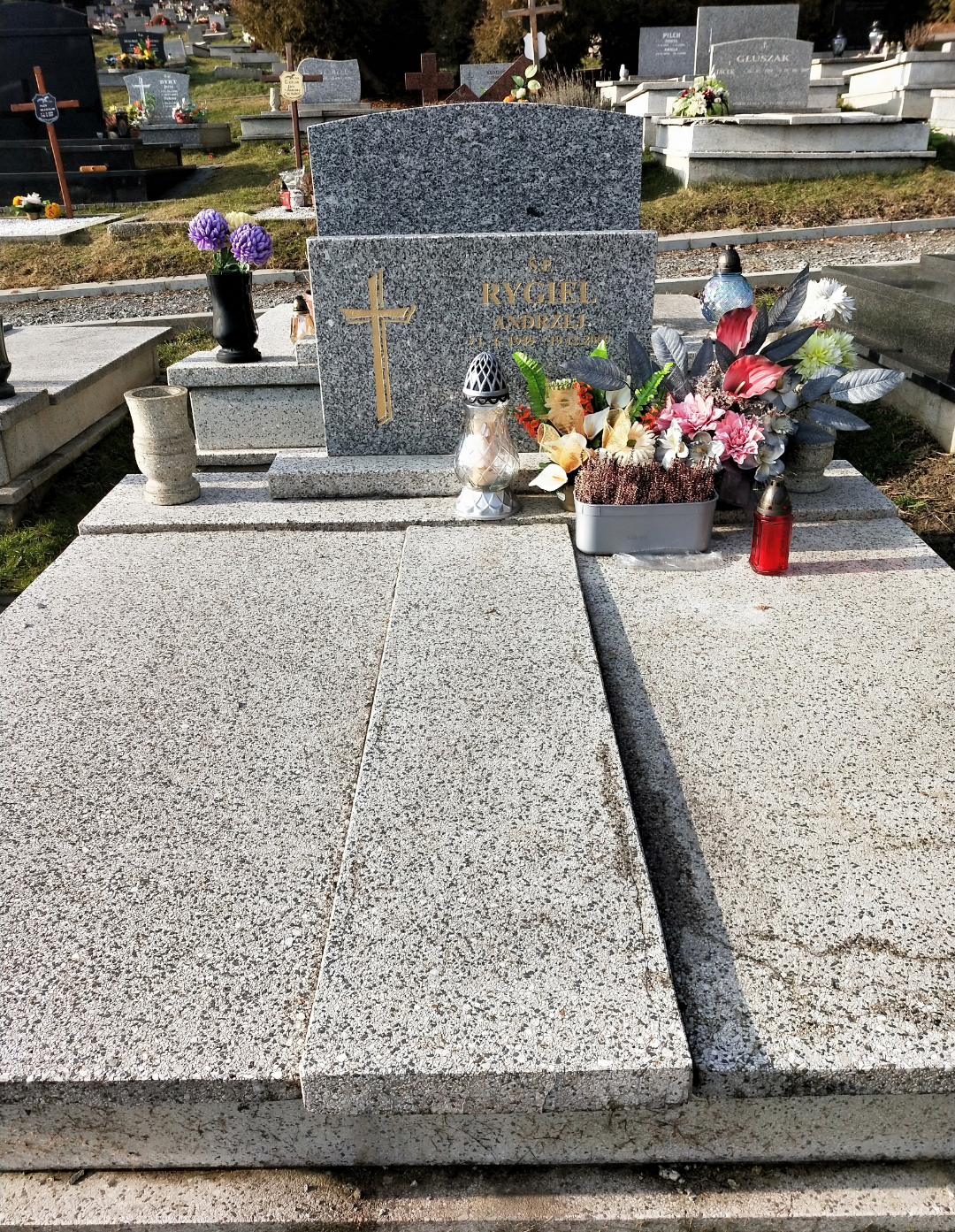 Grób Andrzej Rygiel