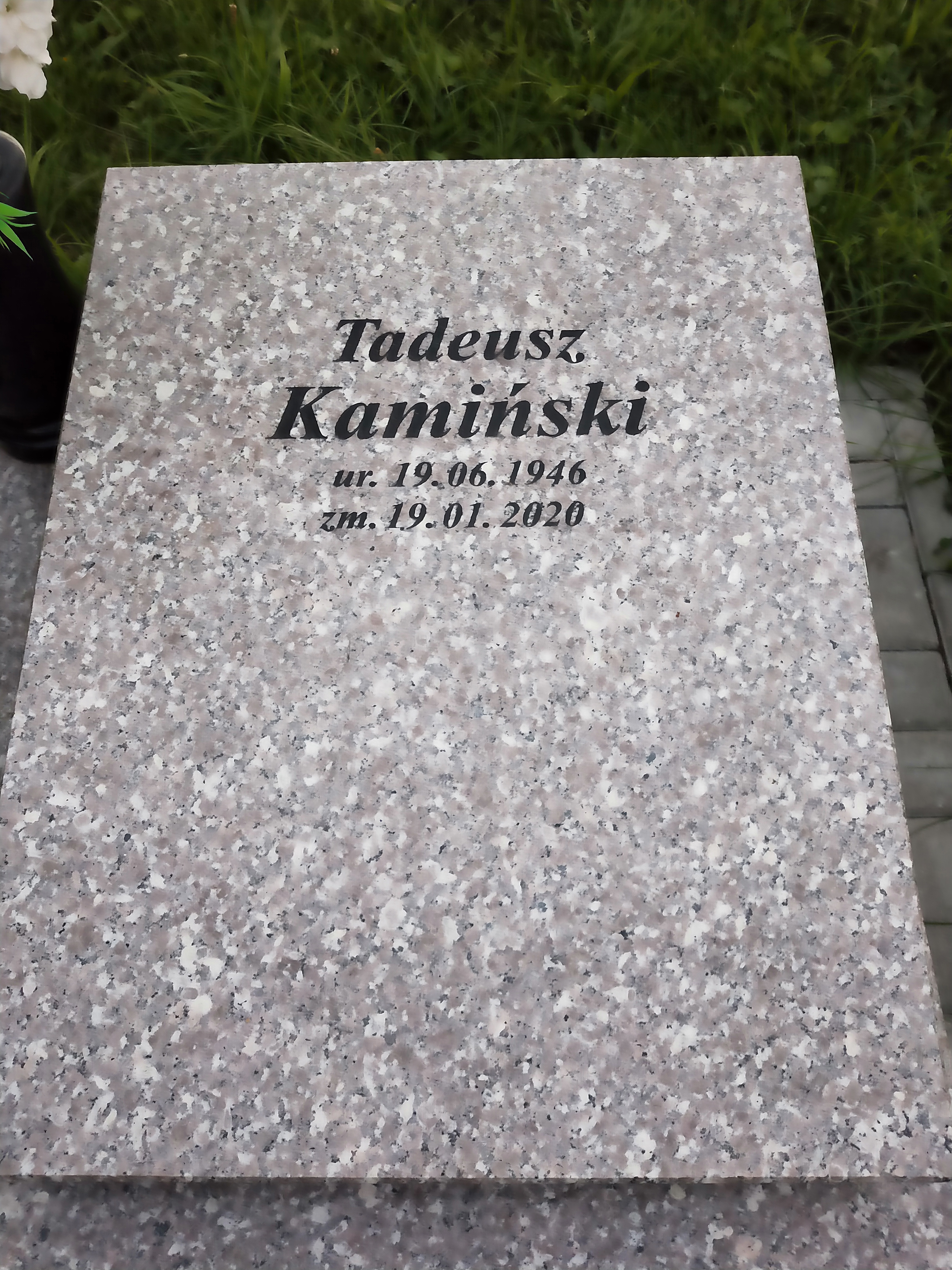 Tadeusz Kamiński 1946 Wisła - Grobonet - Wyszukiwarka osób pochowanych